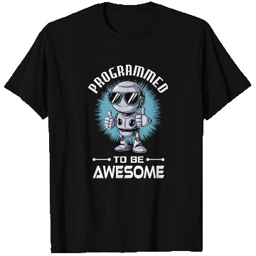 Discover AI Robotics Geek Tech Humor Robot T Shirts
