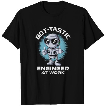 Discover AI Robotics Geek Tech Humor Robot T Shirts