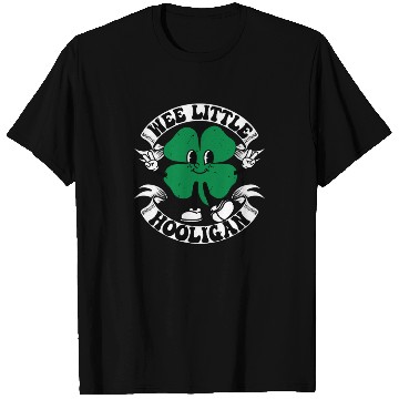Discover Wee Little Hooligan Cute St. Patrick's Day Irish T Shirts