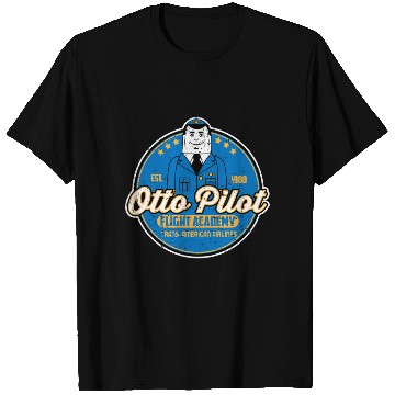 Discover Otto Pilot flight academy T Shirts