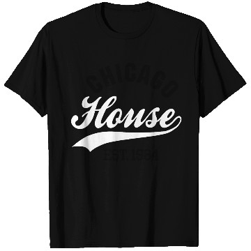 Discover Vintage Chicago House Est 1984 House Party DjIdea T Shirts