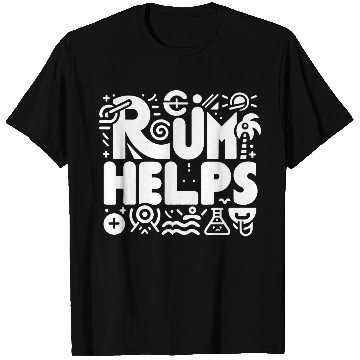 Discover Rum Helps 8 T Shirts
