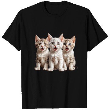 Discover Surprised Kittens T Shirts