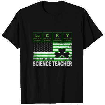 Discover Lucky to Be a Science Teacher St Patricks Day T Shirts