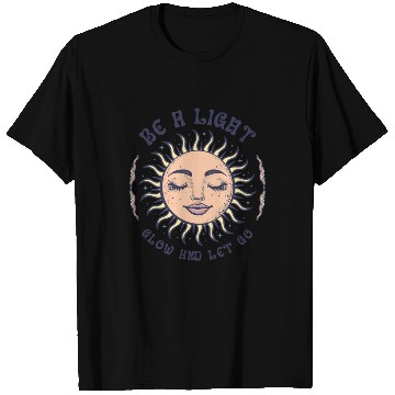 Discover Boho Sun Bohemian Spirituality Sun Face T Shirts