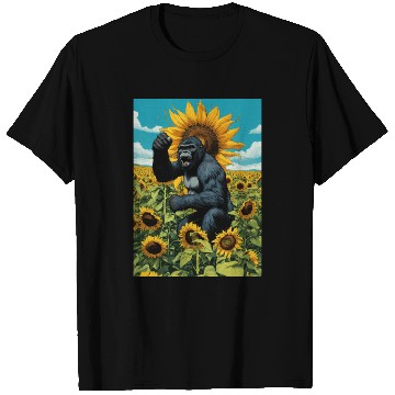 Discover Wild gorilla spirit. T Shirts