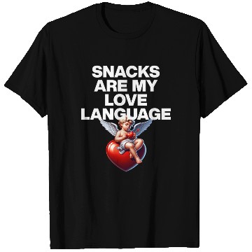 Discover Snacks Are My Love Language T Shirts