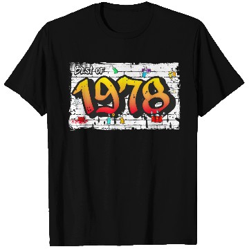 Discover Retro Classic 1978 Graffiti – 47 Years of T Shirts