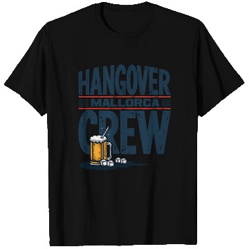 Discover Hangover Crew Mallorca Party T Shirts party animal