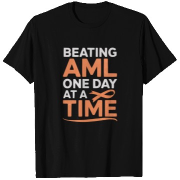 Discover Orange Ribbon Acute Myeloid Leukemia Awareness T Shirts