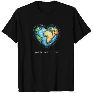 Discover Keep the Heart Beating Environment Earth Day Earth T Shirts