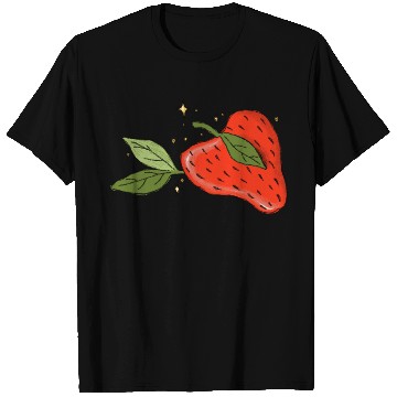 Discover Heartfelt Strawberry Delight T Shirts