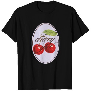 Discover Cherry Girl Vintage Design T Shirts