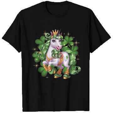 Discover St. Patrick's Day Unicorn Funny Lucky Unicorn T Shirts
