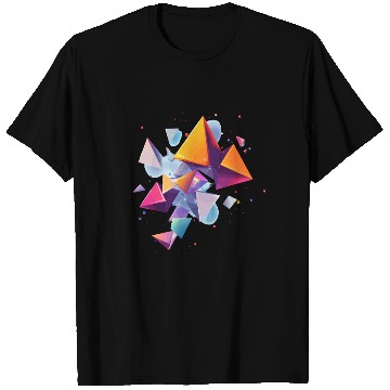 Discover Creative colorful shapes T Shirts