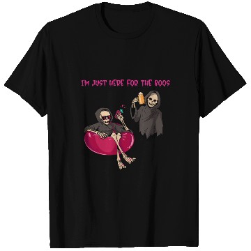 Discover I Am Here Just for the Boos Funny Ghost T Shirts