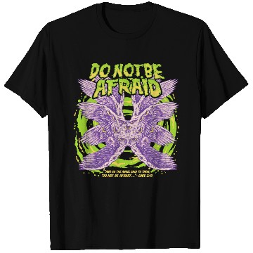 Discover Do Not Be Afraid Realistic Angel Grunge Creepy Got T Shirts