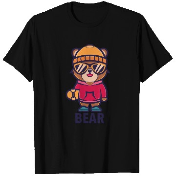 Discover Cool Skater Bear - Streetwear Style T Shirts