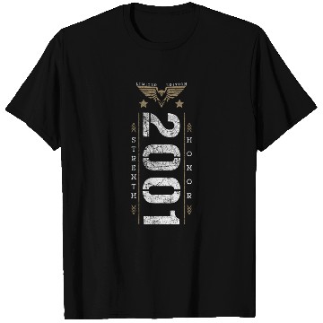 Discover Limited Edition 2001 Strength and Honor Birthday T Shirts