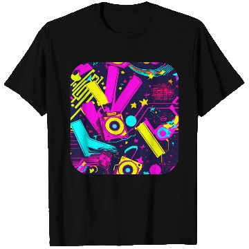 Discover retro vintage 80s pop culture T Shirts