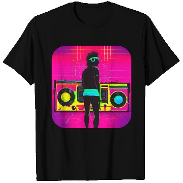 Discover 80s iconic retro vintage culture T Shirts