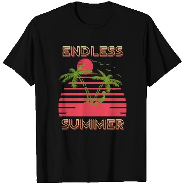 Discover Cool Endless Summer T Shirts|80s Retro Design