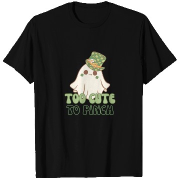 Discover Too Cute to Pinch – St. Patrick’s Day Ghost T Shirts