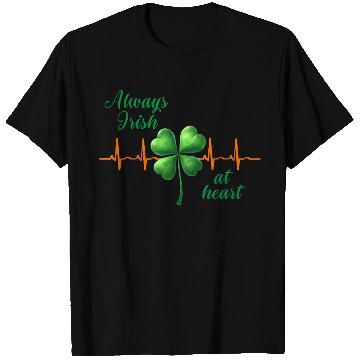 Discover St. Patrick's Day - Always Irish at Heart T Shirts