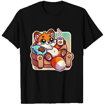 Discover Harmony: Fox and Coffee T Shirts