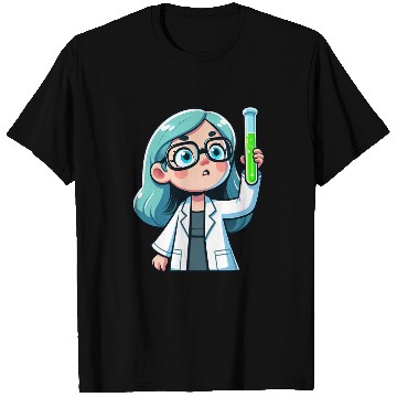 Discover Chibi Chemist's Discovery T Shirts