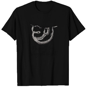 Discover Nap All Day, Slay All Night Sloth Vibes T Shirts