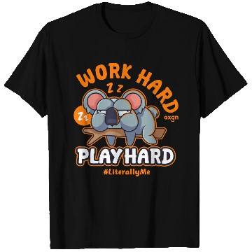 Discover Funny Hard Work Koala T Shirts
