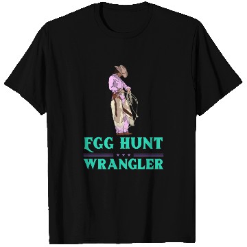 Discover Egg Hunt Wrangler Easter T Shirts