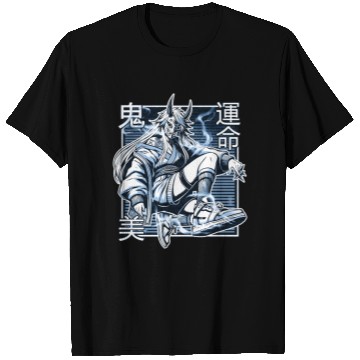 Discover Blue Kunoichi Demon T Shirts