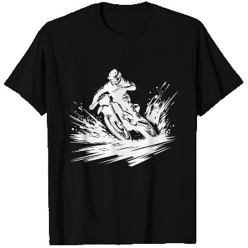 Discover Extreme Sport Motorcycle In Spectacular Drift T Shirts