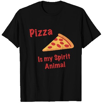 Discover Pizza is my Spirit Animal T Shirts