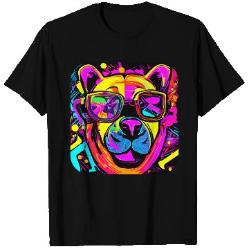 Discover Neon Style 80s Rave Party Glow T Shirts