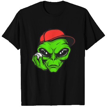Discover Grey Alien Baseball T Shirts