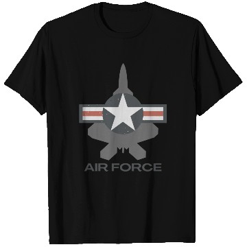 Discover F-22 Raptor Patriotic Roundel T Shirts