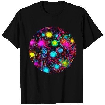 Discover Neon Vintage Glow UV Style T Shirts