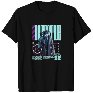 Discover Detective Robot Futuristic Spy Sci Fi Hero T Shirts