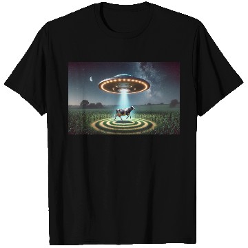 Discover Alien Cow Abduction T Shirts