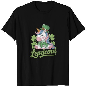 Discover Lepricorn St Patrick's Day Magic Vibes T Shirts