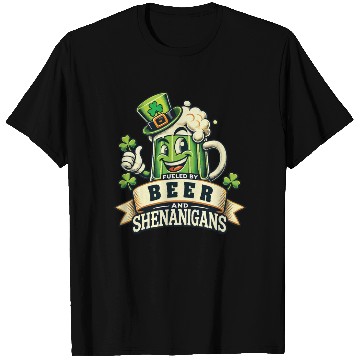 Discover St. Patrick's Day Beer And shenanigans Fun T Shirts