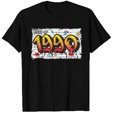 Discover Best of 1990 Graffiti – 35 Years of 90s Vibes T Shirts