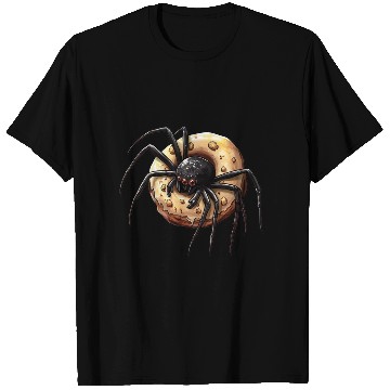 Discover Donut Spider Funny Creative Motif T Shirts