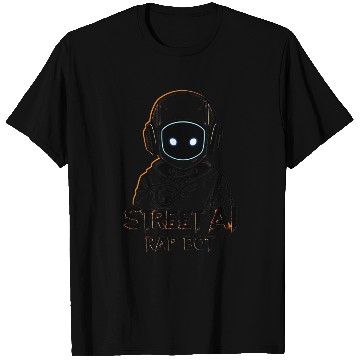 Discover Street AI Rap Bot – Futuristic Hip-Hop Astronaut D T Shirts