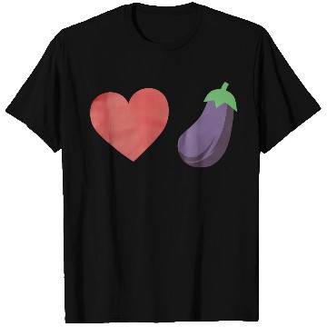 Discover Love Eggplant Funny Gay LGBTQ Pride T Shirts