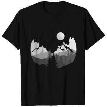Discover Beautiful Nature | Wilderness Landscape Adventure T Shirts
