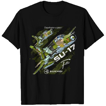 Discover Sukhoi Su-17 Fitter – Iconic Soviet Jet T Shirts